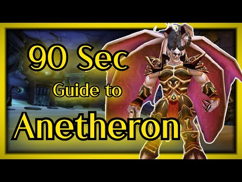 A 90 Second guide to killing Anetheron inside Mount Hyjal