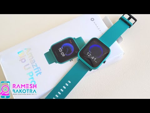 Amazfit Bip U Pro Smartwatch Unboxing