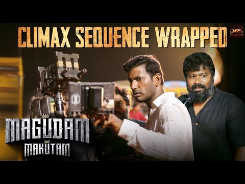 Vishal’s Directorial Debut Hits a Major Milestone | Magudam/Makutam Climax Sequence Wrapped!
