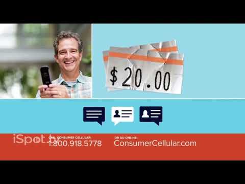 Consumer Cellular Commercial Pie 2017