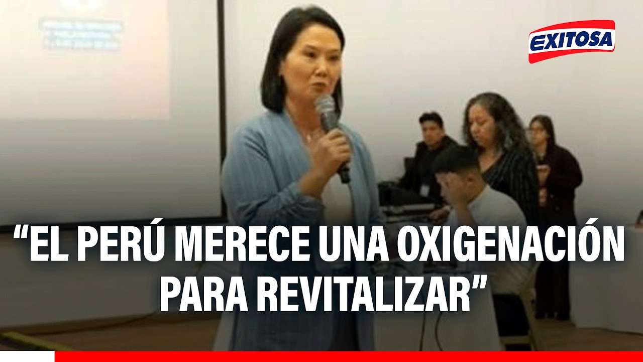 🔴🔵Keiko Fujimori tendrá un desafío para recuperar el liderazgo a nivel internacional