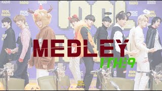 [IDOL RADIO] 191030 원더나인(1THE9) ★메들리댄스★ /아이돌 라디오 직캠