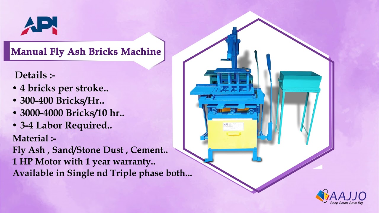 Akshar Precast Industries (API) | Automatic Fly Ash Brick and Block Machine Manufacturer | aajjo.com