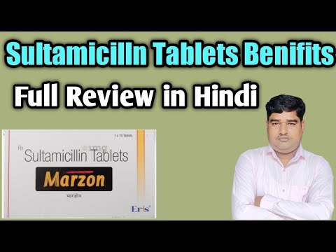 Marzon duo sultamicillin tosilate 750mg tablet - unasyn