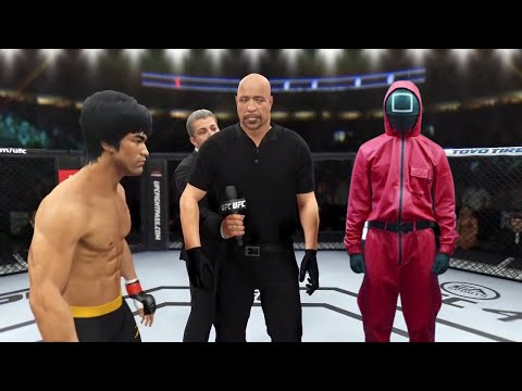 Bruce Lee VS The Soldier Squid Game | EA Sports UFC |