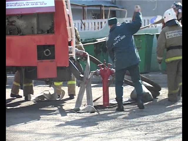 В ДК «Современник» прошли пожарно-тактические учения