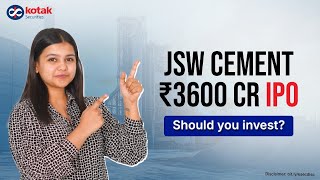 JSW Cement IPO Review | ₹3,600 crore IPO | IPO Objective | Everything You Need to Know
