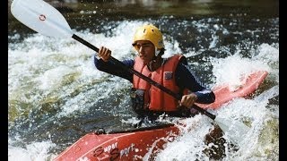 preview picture of video 'Clips of me from 1998 Wilderness Tours Kayak School'