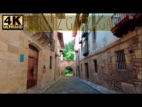 Leintz Gatzagal Gipuzkoa |  original sound city Walk | walking | osmo pocket 4K HD | 60fps