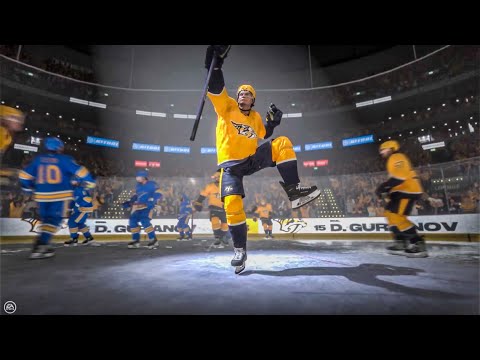 NHL 24 Gameplay - Nashville Predators vs St Louis Blues PS5