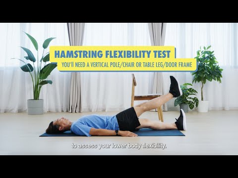 Balance Flexibility Hamstring Flexibility Test And Sit And Reach