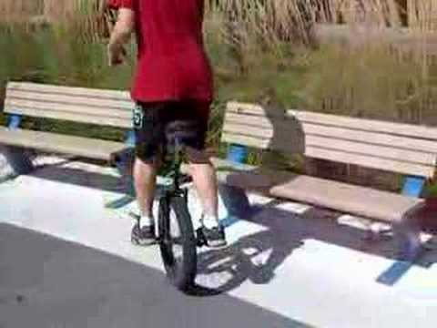 Crazy unicycling