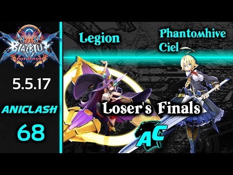 AniClash 68 - Legion (Izanami) vs PhantomHive Ciel (Es, Naoto) Loser's Finals Blazblue CF