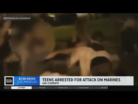 Teens Attack Marines In California