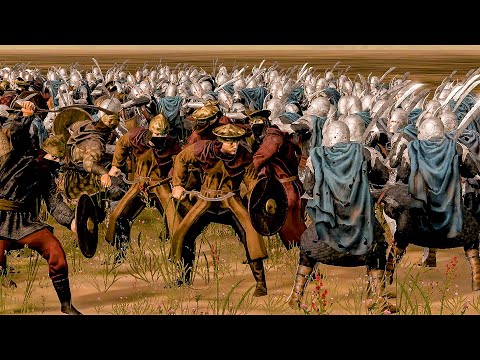Rise Of Mordor -  Uncompromising  War: Easterlings Vs Highelves -  Cinematic Battle