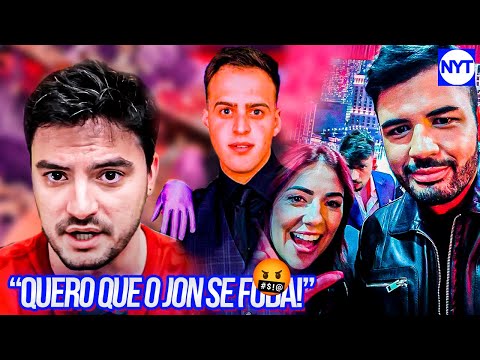 @JonVlogs ATACADO POR @felipeneto APÓS FILHO DE BOLSONARO ESTAR EM SUA FESTA