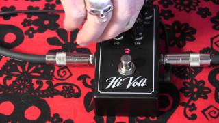 Video thumbnail for Lovepedal Hi-Volt guitar pedal demo with Gibson SG & Fender Blues Jr by gearmanndude