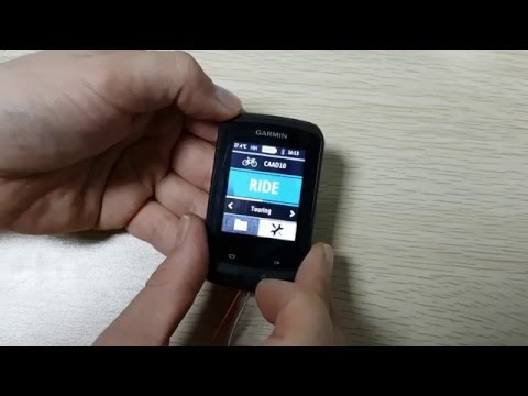 Garmin Edge 510 Touch Screen Calibration ( LCD Screen )