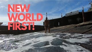 The first swim around Pitcairn Island 🇵🇳 | Alex Kostich | New World First!