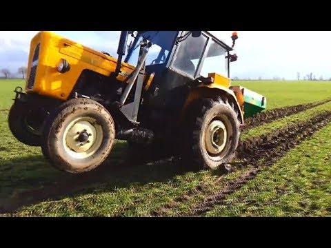 Ciągniki na Dębie! Jazda na 2 kołach! WTOPY w błocie! HIT 2018