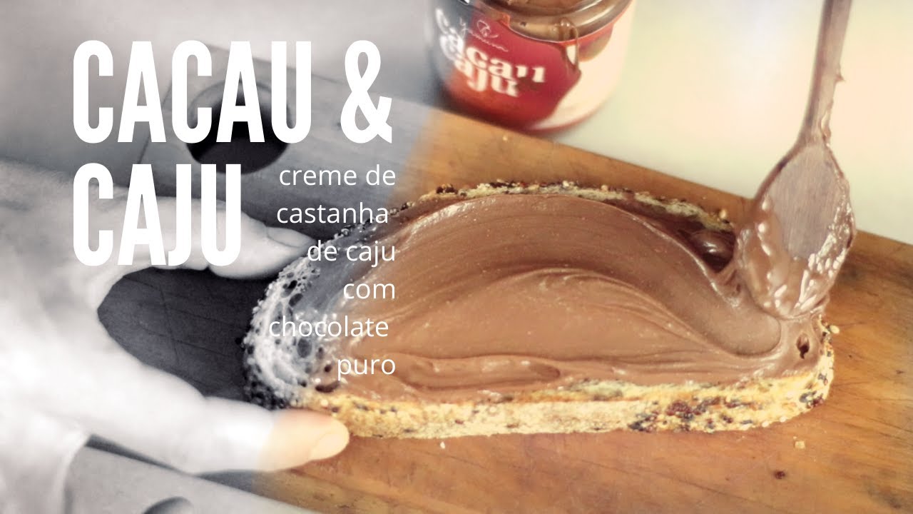 Vídeo de Cacau e Caju 370g | Creme de castanha de caju com cacau