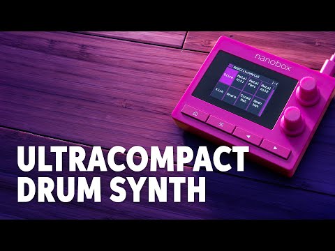 1010music Nanobox Razzmatazz Drum Synth Demo – Daniel Fisher