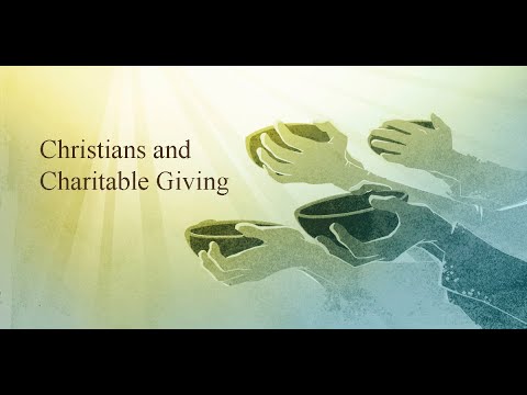 Christians and Charitable Giving – Preach From The Housetops