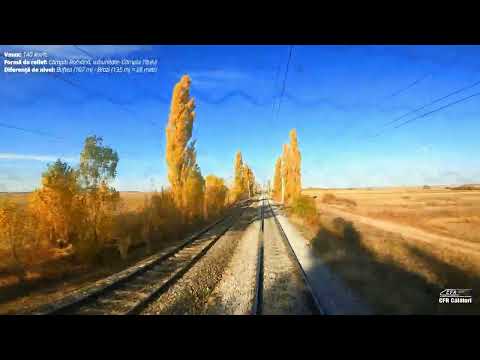 🚂🚃🚃🚃 Cab View București Nord - Brașov 🛤️🍁⛰️ CFR Călători 🚂🚃🚃🚃🚃🚃🚃🚃