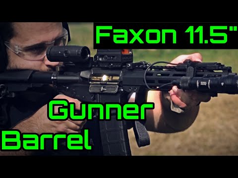 Faxon AR-15 Gunner Barrel Accuracy Stress Test