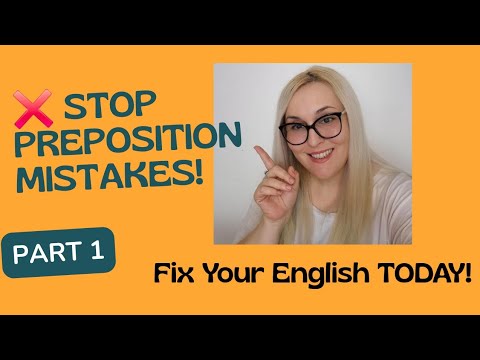 📚 English Prepositions Masterclass | Part 1: Adjective + Preposition Combinations