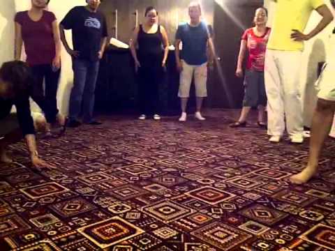 Creeland Dancers practicing