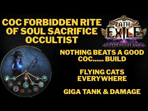 POE 3.27 COC Forbidden Rite of Soul Sacrifice Occultist (COC FROSS)