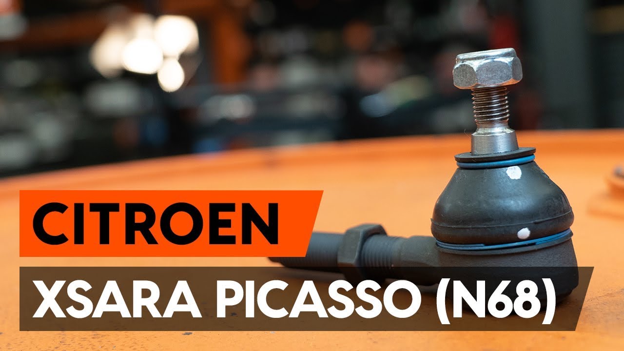 Kormányösszekötő gömbfej-csere Citroen Xsara Picasso gépkocsin – Útmutató