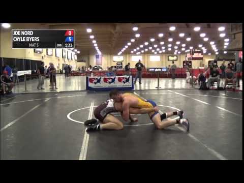 97 kg R1 - Joe Nord (Minnesota Storm) vs Cayle Byers (TMWC)