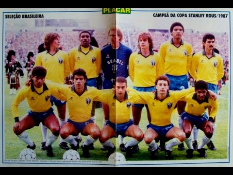 Stanley    Rous   Cup  1987   Scotland    vs   Brazil