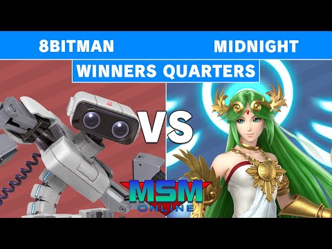 MSM Online 60 - 8BitMan (ROB) Vs. Midnight (Palutena) - Winners Quarters