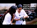 Vintage Style Photoshoot Behind The Scenes With Malayalam Actress Gopika On A Beautiful Rainy Day