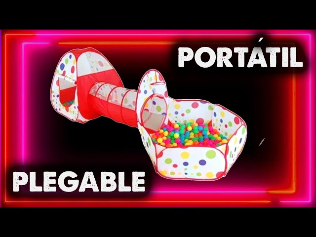 Vídeo relacionado con Wilwolfer Tienda de Campaña Infantil Pop-up+Túnel de Juego Infantil+Piscina de Bolas Bebé - 3-en-1 Tienda de Juego para Niños Niñas - Gran Casita Infantil Interior y Exterior
