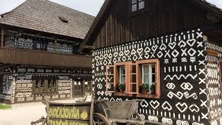 preview picture of video 'Čičmany, Slovakia'