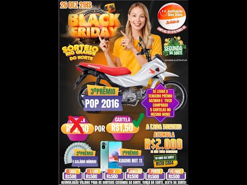 SORTEIO SEGUNDA DA SORTE RIO GRANDE DO NORTE 26/12/22 21HS