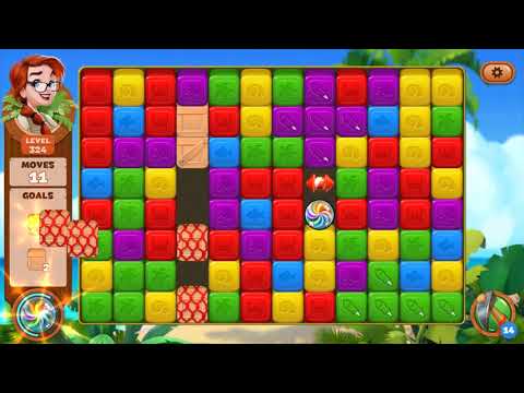 Lost Island: Blast Adventure - Level 324 (No Boosters) HD