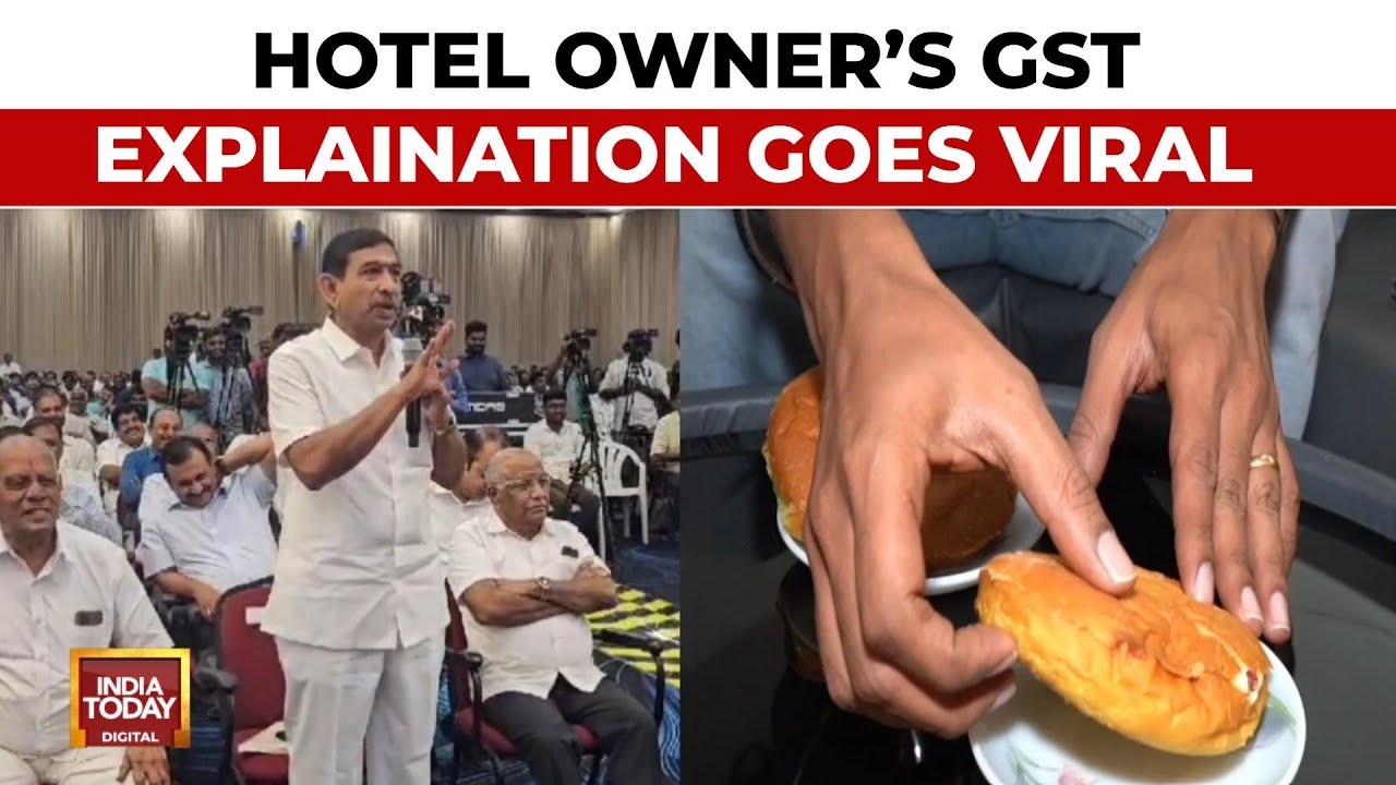Hotel Owner Srinivasan's Amusing GST Explanation Goes Viral, Sparks Larger Debate | India Today