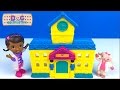 DOC MCSTUFFINS HOSPITAL MINI FIGURINE DISNEY PLAYSET UNBOXING LAMBIE PEPPA PIG ZOE ZEBRA