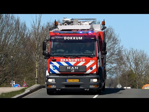 P1, Brandweer Dokkum [TS 02-4232] naar OMS Alarm Dongeradyk Dokkum