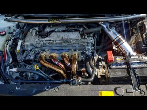 Weapon R headers install on my 2015 scion tc