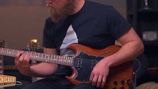 Video thumbnail for Gibson USA Lefty SG | CME Quick Riff | Left Handed Guitar by Chicago Music Exchange