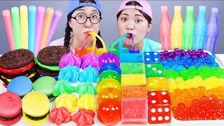ASMR MUKBANG 직접 만든 대왕 가래떡 떡볶이 불닭볶음면 소세지 핫도그 먹방 & 레시피 FIRE NOODLES AND Tteokbokki EATING SOUND!