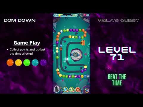 Viola's Quest 🟣🟠🔴 / Level 71 / Dom Down