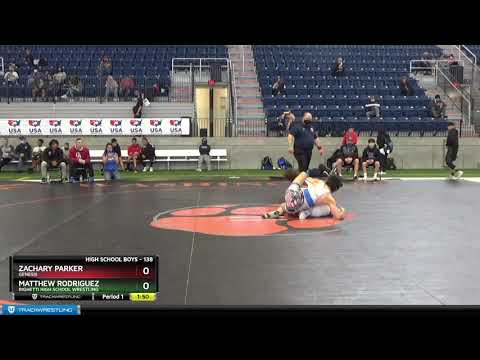 High School Boys 138 Matthew Rodriguez Righetti High School Wrestling Vs Zachary Parker Genesis