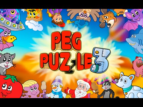 Peg Puzzle 3 - Kids & Toddlers Shape Puzle Game Video